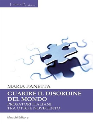 cover image of Guarire il disordine del mondo